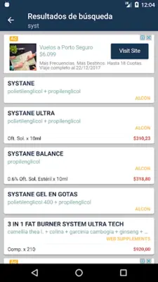 Precios de Medicamentos Argentina android App screenshot 9